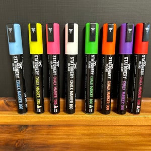 Permanent Marker Pens Black - Bullet Tip - High Quality Fine