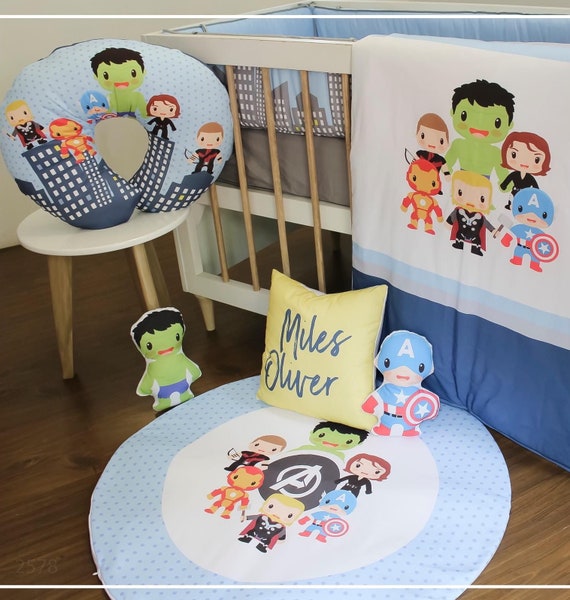 avengers crib set