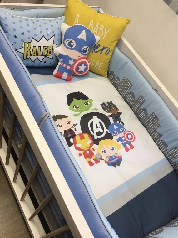 marvel nursery bedding