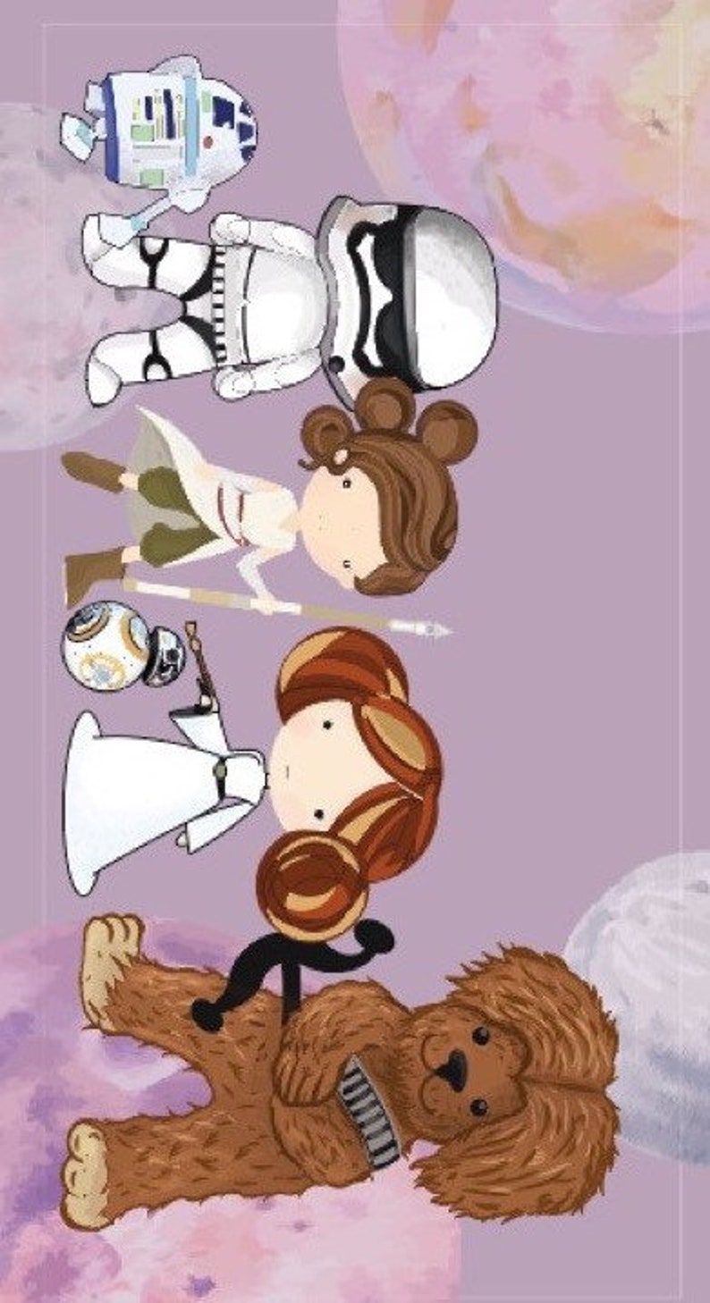 Costume Made Baby Girl Star Wars Bedding Set | Etsy