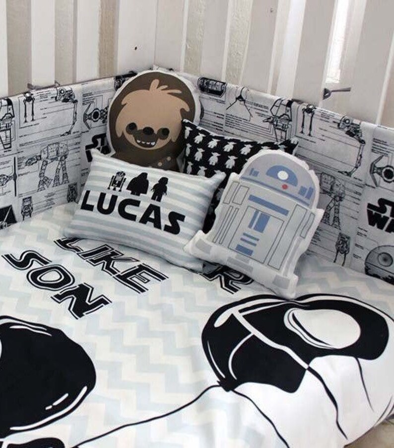 Star Wars Nursery Bedding Set Etsy