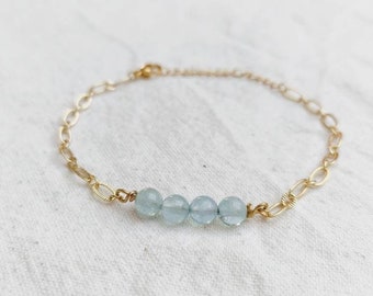 Bracelet Aigue-Marine