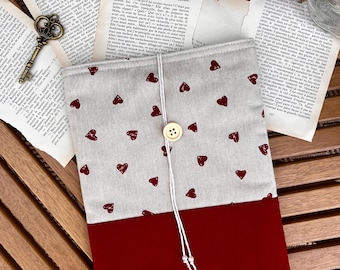 ブックカバー - ハート - 母の日 - 読者への贈り物 - Etsy 日本