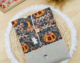 Paperback or hardcover book cover - gift - reading - Halloween