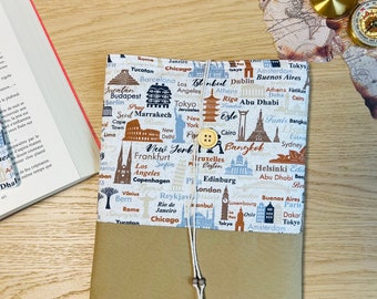 Booksleeve - book pouch - book cover