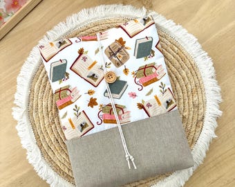 Paperback or hardcover book cover - gift - reading