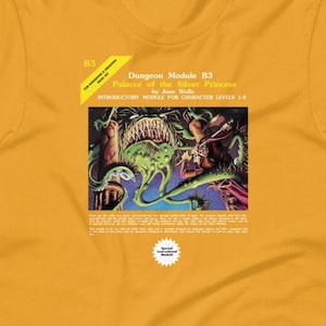 Classic D&D Module B3 Palace of the Silver Princess Basic Dungeons and Dragons Shirt