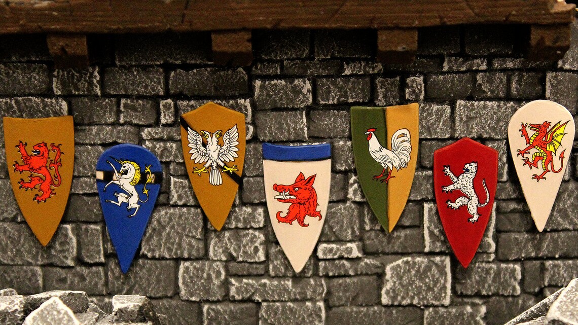 Heraldic Waterslide Decals for Wargaming Etsy Canada