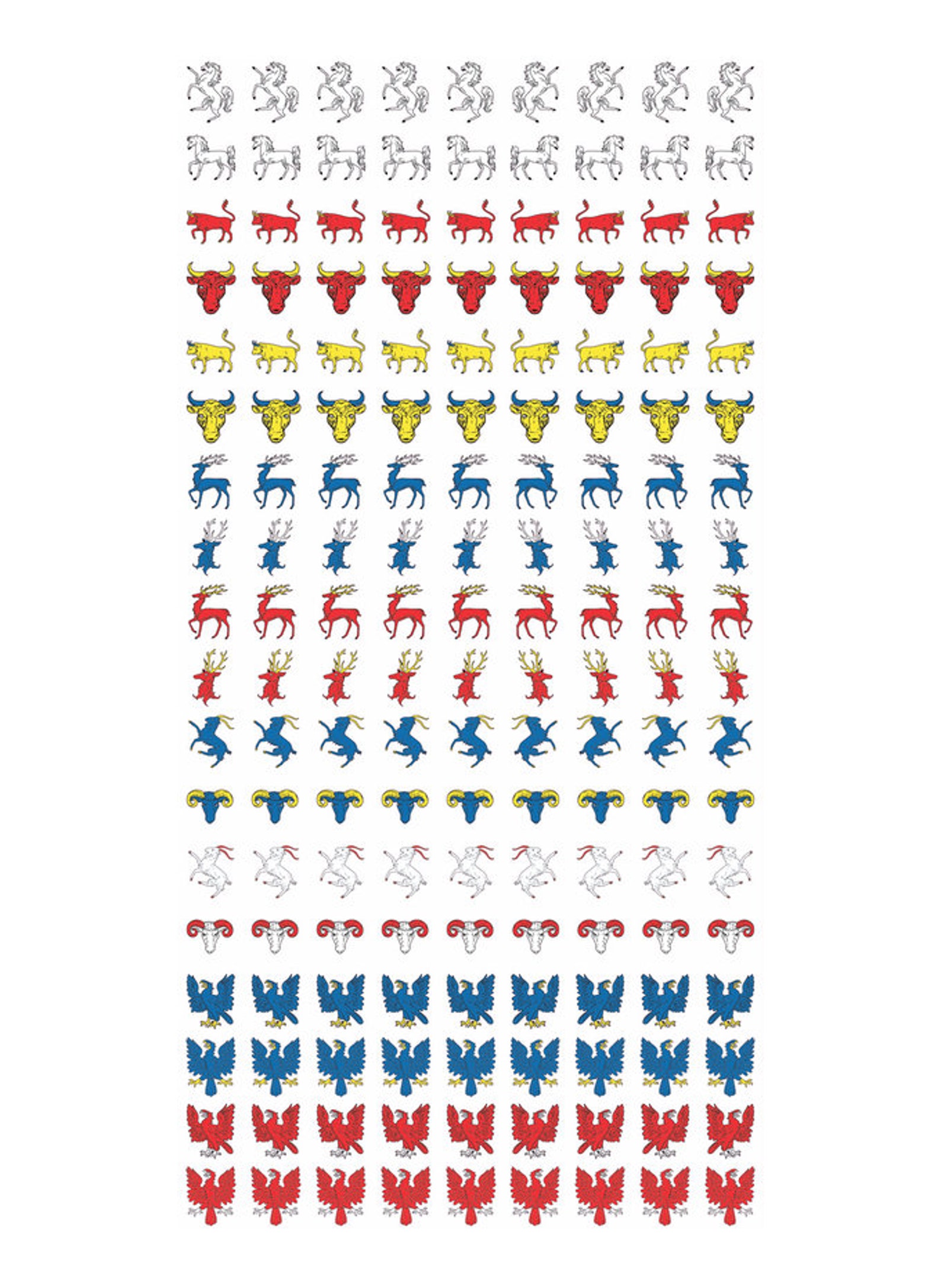 Heraldic Waterslide Decals for Wargaming Etsy