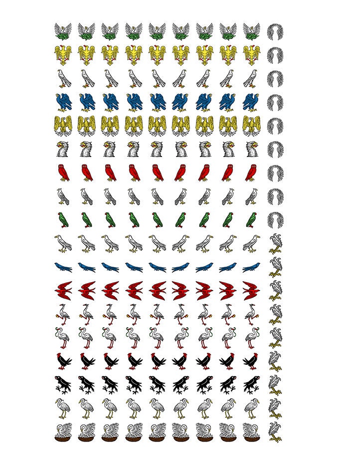 Heraldic Waterslide Decals for Wargaming Series 3 Etsy UK