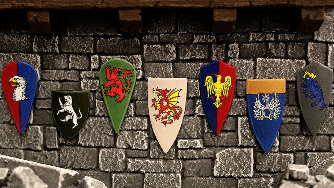 Heraldic Waterslide Decals for Wargaming Series 3 Etsy