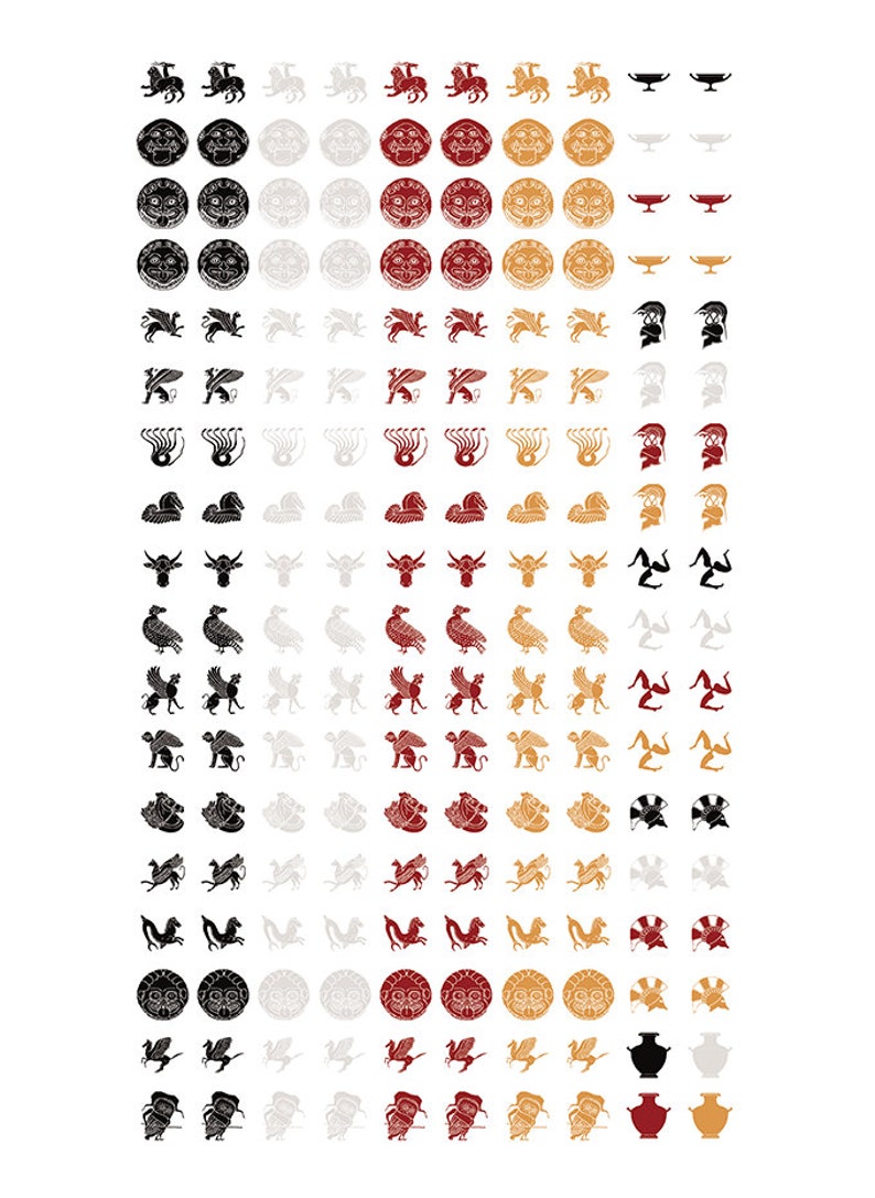 Greek Hoplite Waterslide Decals for Wargaming Etsy