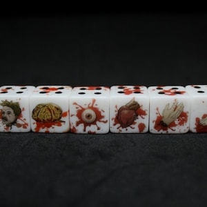Bloody Horror Dice Set