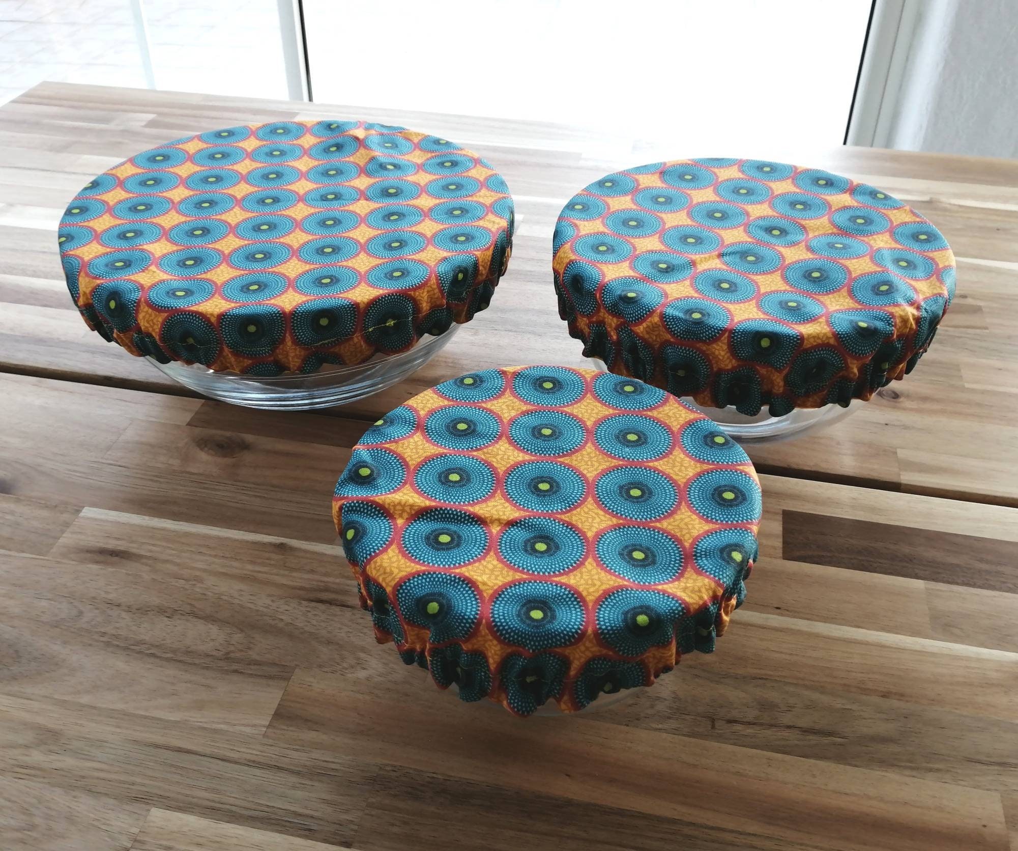 Charlottte Recouvre Saladier Réutilisables, Charlotte Plat Lavable, Film Alimentaire Lavable, Plat, 