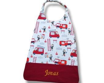 Elastic canteen bib to personalize, elastic kindergarten towels