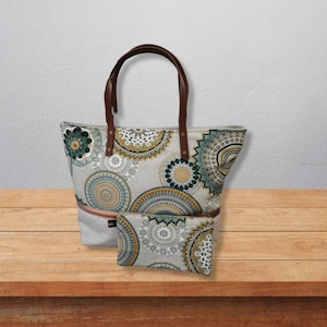Women's tote bag, cotton canvas bag, tote bag, large tote bag, handbag