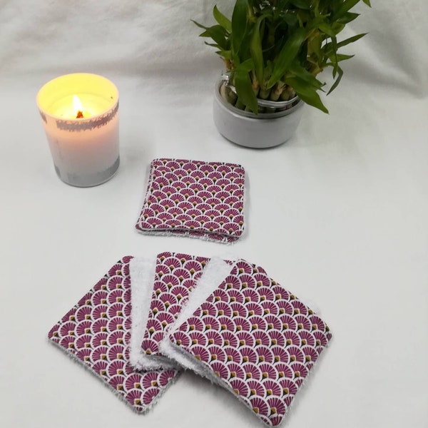 Lot 7 bamboo washable wipes, bamboo sponge squares, zero waste wipes, reusable wipes, eco-friendly wipes, make-up cotton