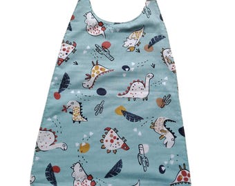 Toalla elástica infantil, Dinosaurios, Preescolar, Cafetería escolar, Guardería