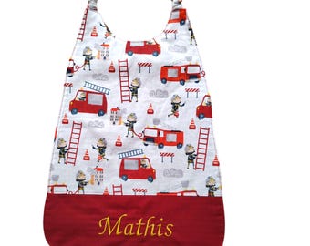 Babero elástico personalizable para almuerzos escolares, servilletas elásticas para guardería