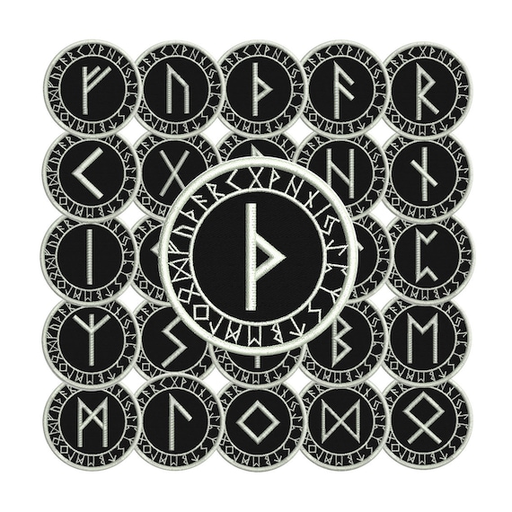 Irminsul Futhark Aufnäher