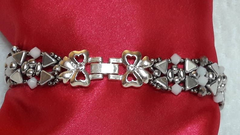 Bracelet perles en verre Khéops par Puca, perles PureCristal image 5