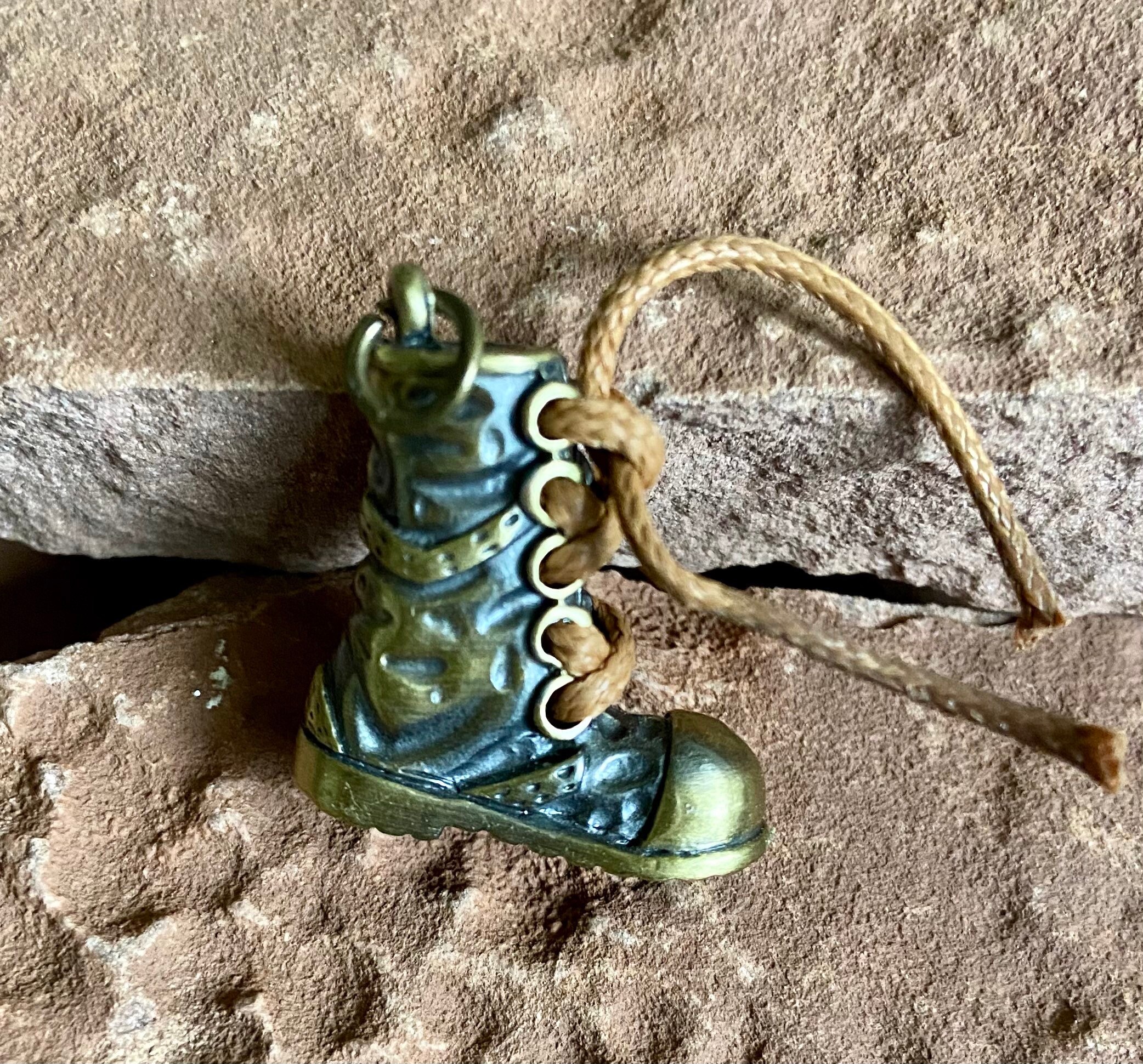 Hiking Boot Pendant Charms for bracelets and necklaces Gift Etsy