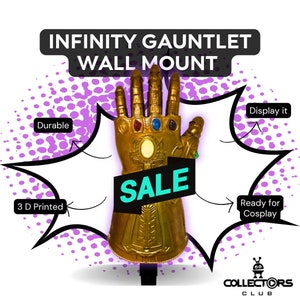 Infinity Gauntlet Wall Mount and Plaque!!!