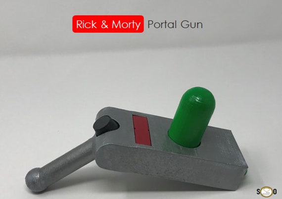 Rick Morty Portal Gun Etsy