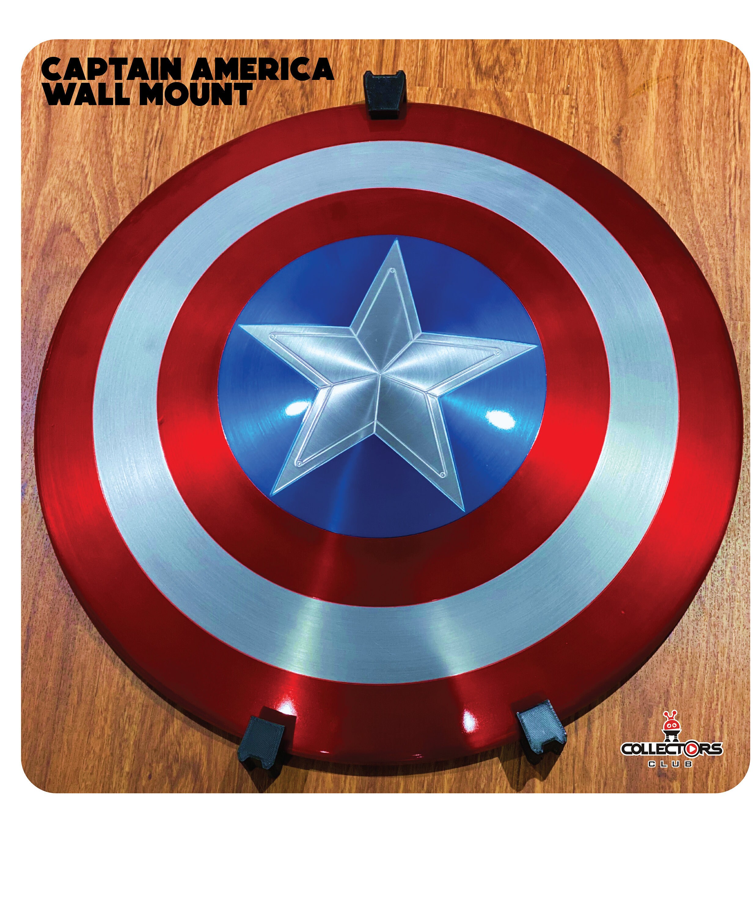 Captain America Shield Wall Mount Plaque and SECRET FILE Etsy UK
