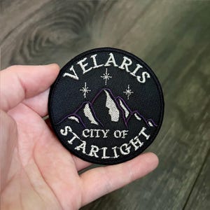 City of Starlight Embroidered Patch