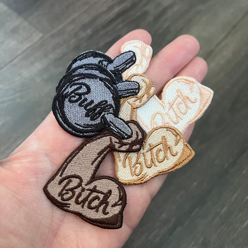 Buff Btch Embroidered Patch - Etsy