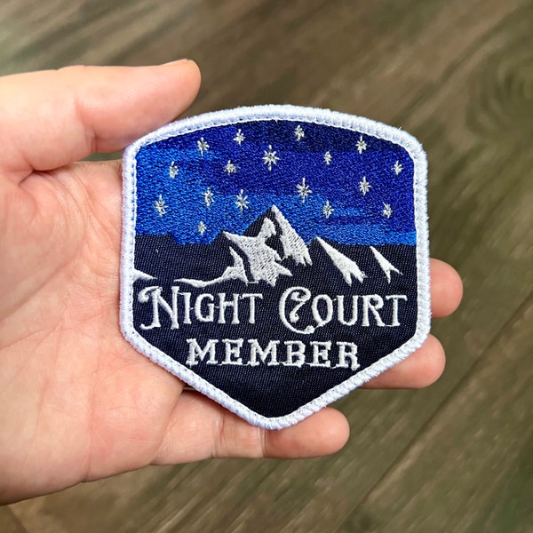 Night Court Member Embroidered Patch