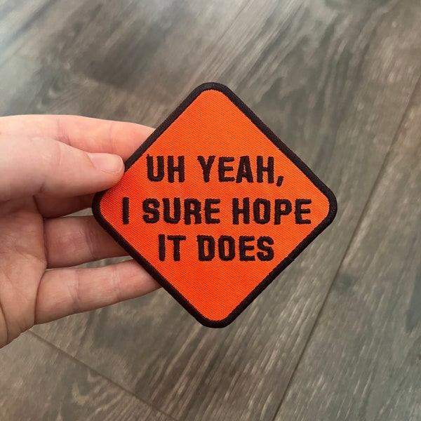 Street sign Vine Meme Embroidered Patch