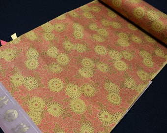 Vintage Silk Tsumugi Kimono Whole Bolt (13.484 Yard / 12.33m