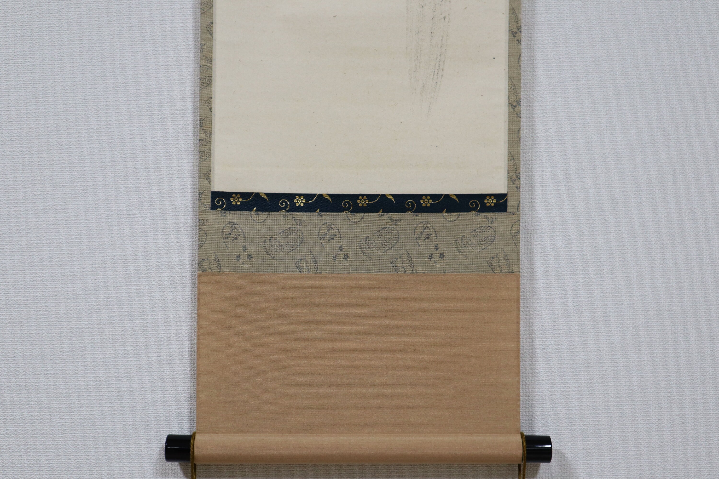 barbapicariページ L1244 Japanese Vintage Hanging Scroll KAKEJIKU Hand Paint