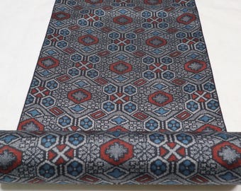 Vintage Oshima Silk Tsumugi Kimono Whole Bolt (21.89 Yards / 20.02