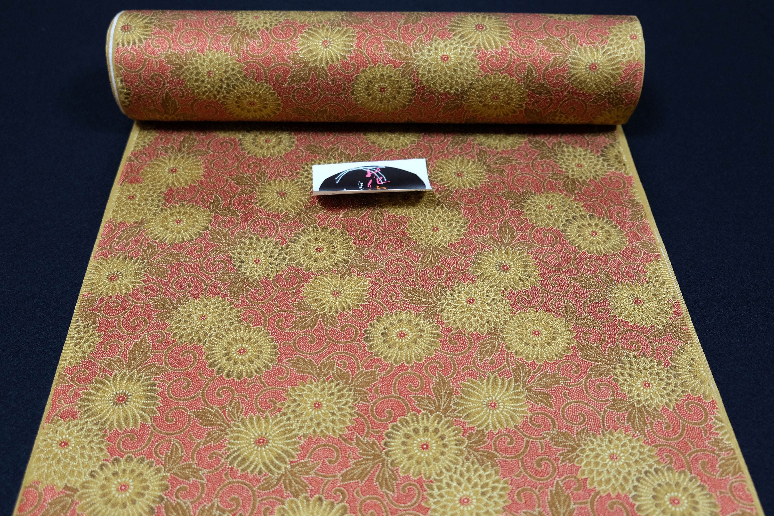 kouko様 Vintage Silk Komon Kimono Whole Bolt (13.123 Yards / 12m