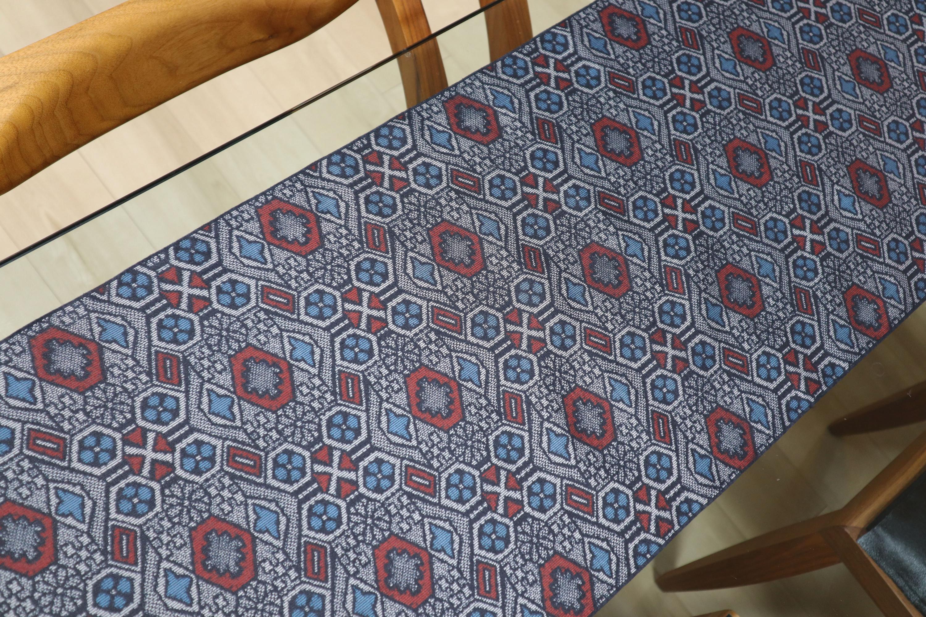 Vintage Oshima Silk Tsumugi Kimono Whole Bolt (21.89 Yards / 20.02