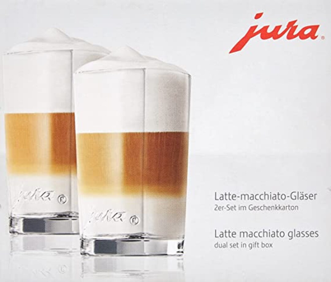 Jura Latte-macchiato Glasses Set of 2 Set 10.9 - Etsy