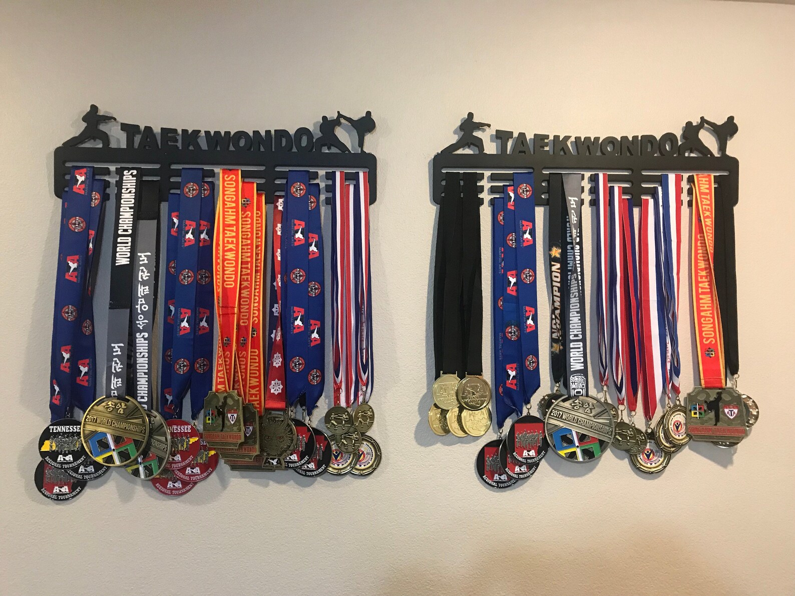 Medal Holder Taekwondo Medal Holder Trophy Display Etsy