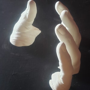 Skeleton Middle Finger Hook and Loop Patch