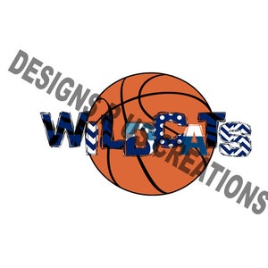 Wildcats Basketball PNG , Wildcats Sublimation Design , Sublimation Designs Downloads , Instant download , digital designs