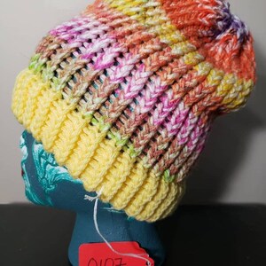 Slouchy Fall Colored Beanie