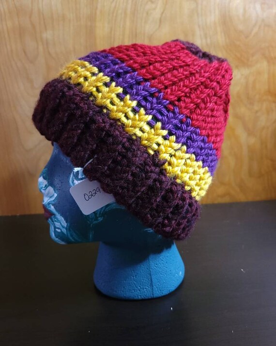 Fun Multicolor Beanie - Etsy display picture 3