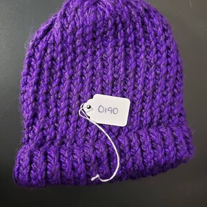 Wide Urple Purple Toddler Beanie