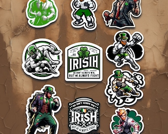 Irish Fighter Stickers Pack