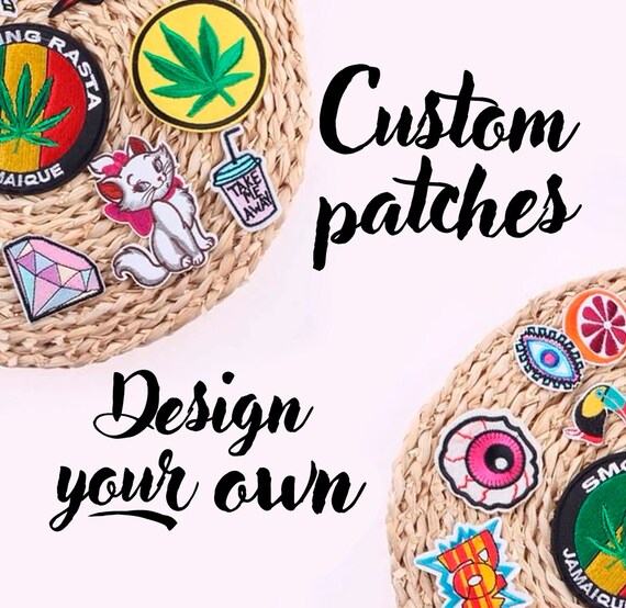 Custom Patch Embroidered Patch Personalize Embroidery Patch Etsy
