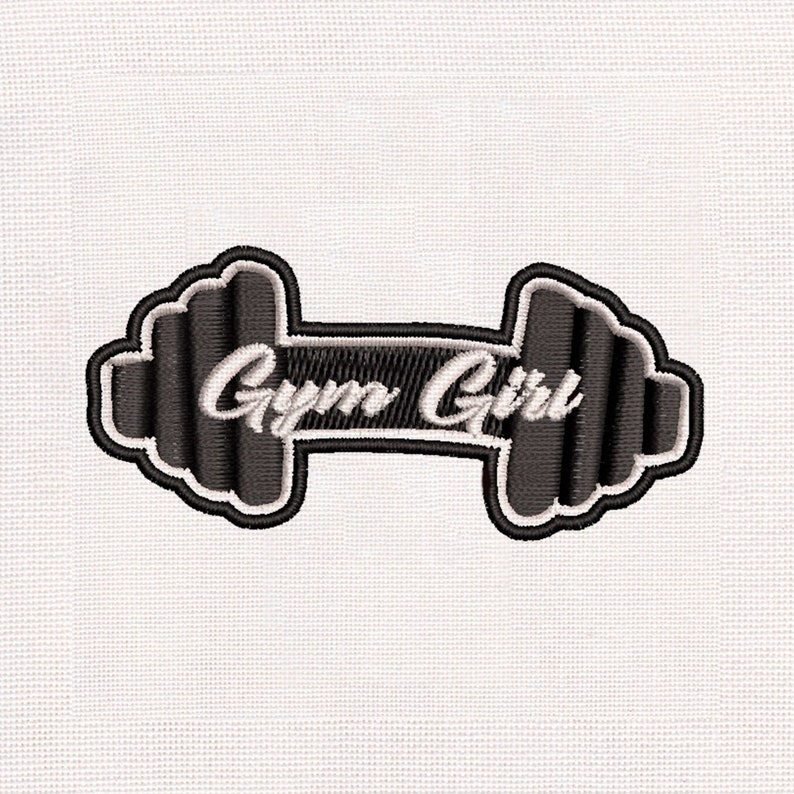 Sport Embroidered Patch Gym Girl Patches Training Patches Tiny Etsy