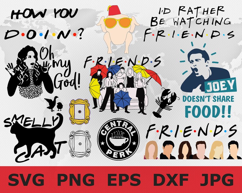 Free Free 60 Friends Tv Svg SVG PNG EPS DXF File