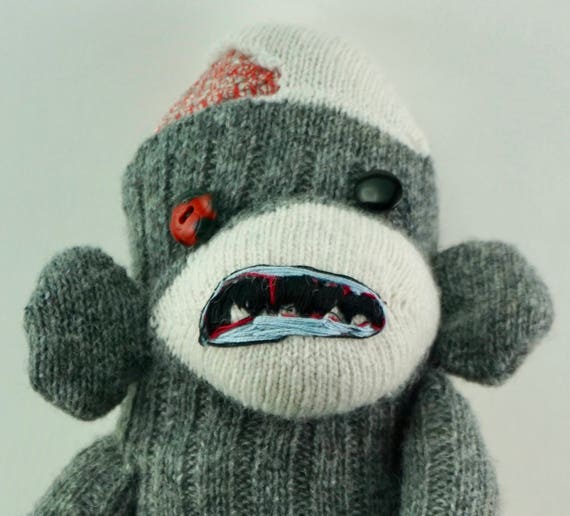 zombie sock monkey